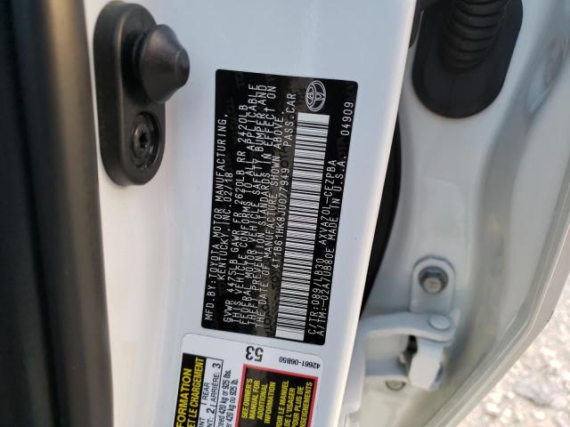 Photo 11 VIN: 4T1B61HK8JU077949 - TOYOTA CAMRY 