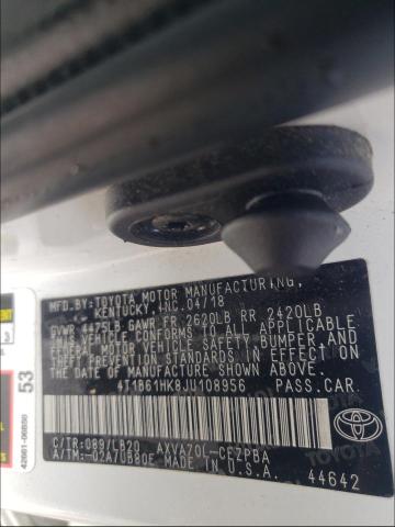 Photo 9 VIN: 4T1B61HK8JU108956 - TOYOTA CAMRY XSE 