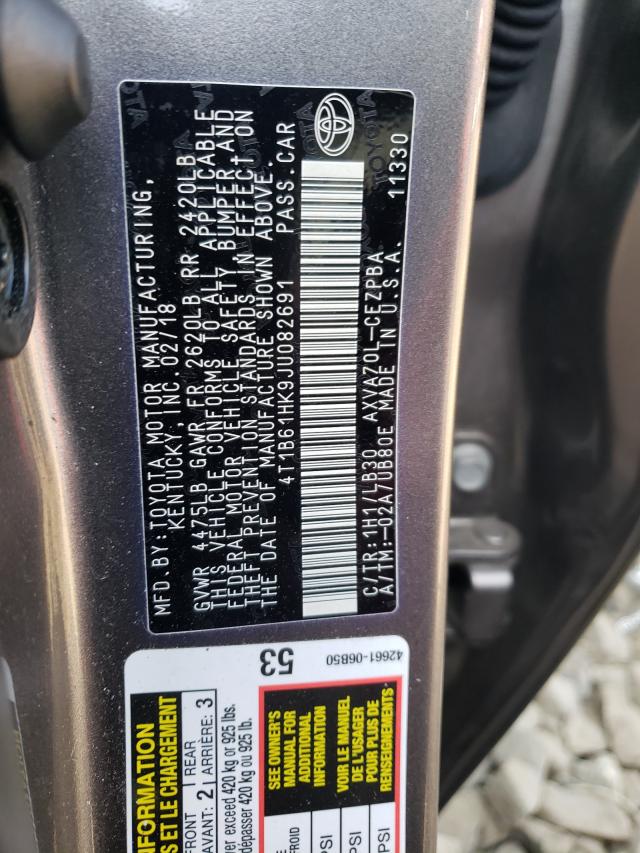 Photo 9 VIN: 4T1B61HK9JU082691 - TOYOTA CAMRY XSE 