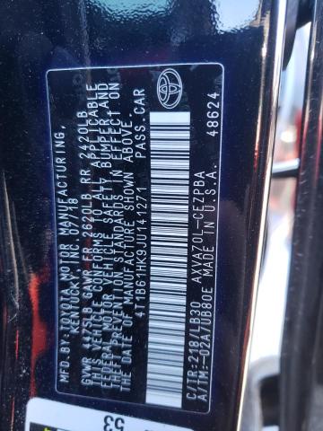 Photo 11 VIN: 4T1B61HK9JU141271 - TOYOTA CAMRY 