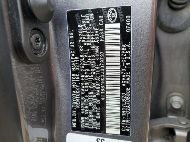 Photo 11 VIN: 4T1B61HKXJU079797 - TOYOTA CAMRY 