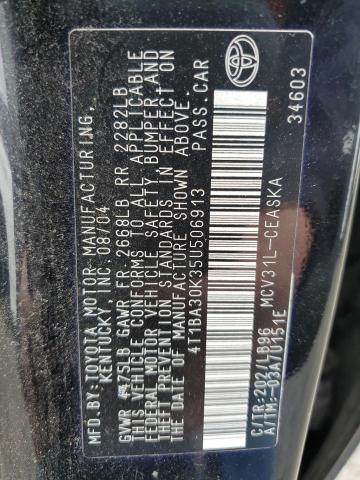 Photo 12 VIN: 4T1BA30K35U506913 - TOYOTA CAMRY 