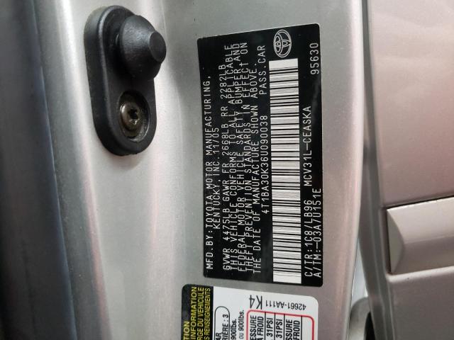 Photo 11 VIN: 4T1BA30K36U090038 - TOYOTA CAMRY SE 