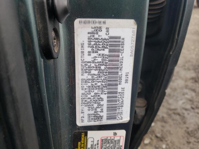 Photo 11 VIN: 4T1BA32K54U500722 - TOYOTA CAMRY 