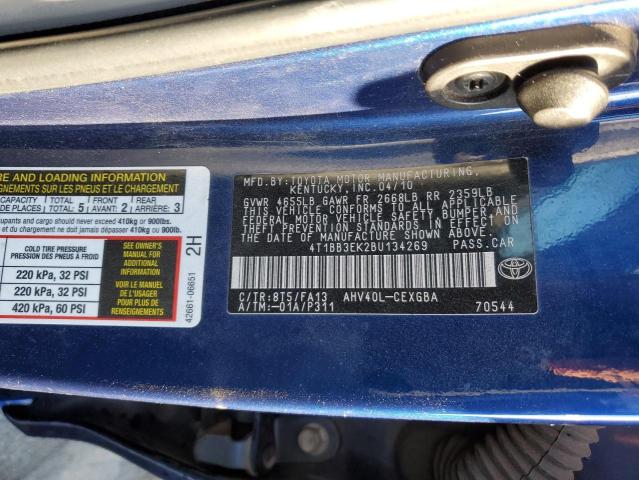 Photo 11 VIN: 4T1BB3EK2BU134269 - TOYOTA CAMRY 