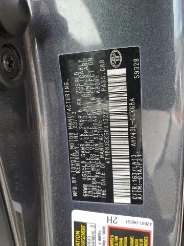 Photo 11 VIN: 4T1BB3EK6BU132539 - TOYOTA CAMRY 