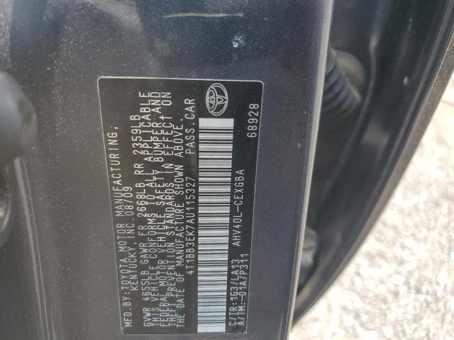 Photo 11 VIN: 4T1BB3EK7AU115327 - TOYOTA CAMRY HYBR 