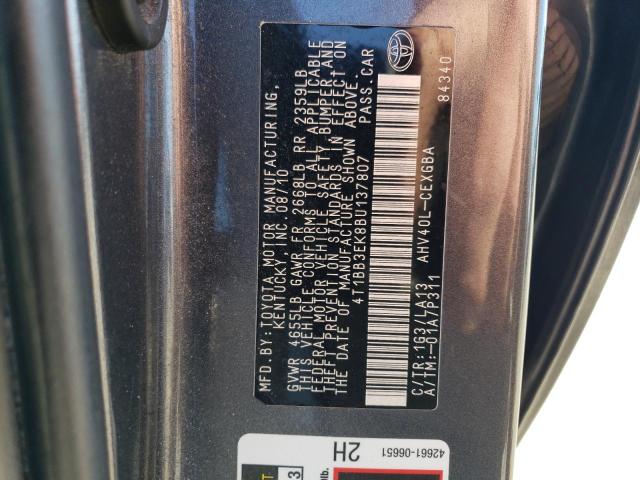 Photo 11 VIN: 4T1BB3EK8BU137807 - TOYOTA CAMRY 