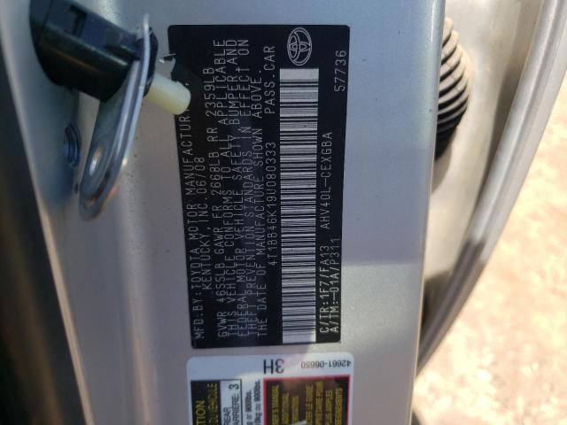 Photo 11 VIN: 4T1BB46K19U080333 - TOYOTA CAMRY HYBR 