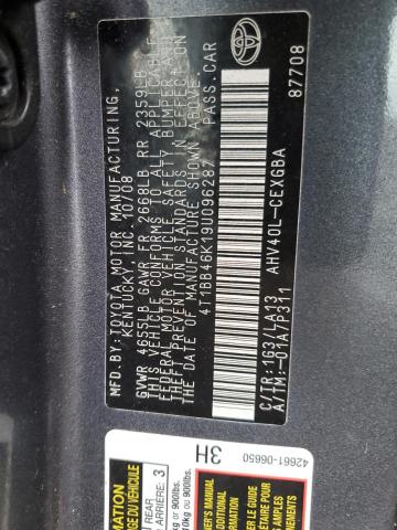 Photo 11 VIN: 4T1BB46K19U096287 - TOYOTA CAMRY HYBR 