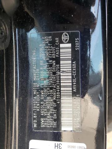 Photo 11 VIN: 4T1BB46K38U059756 - TOYOTA CAMRY HYBR 