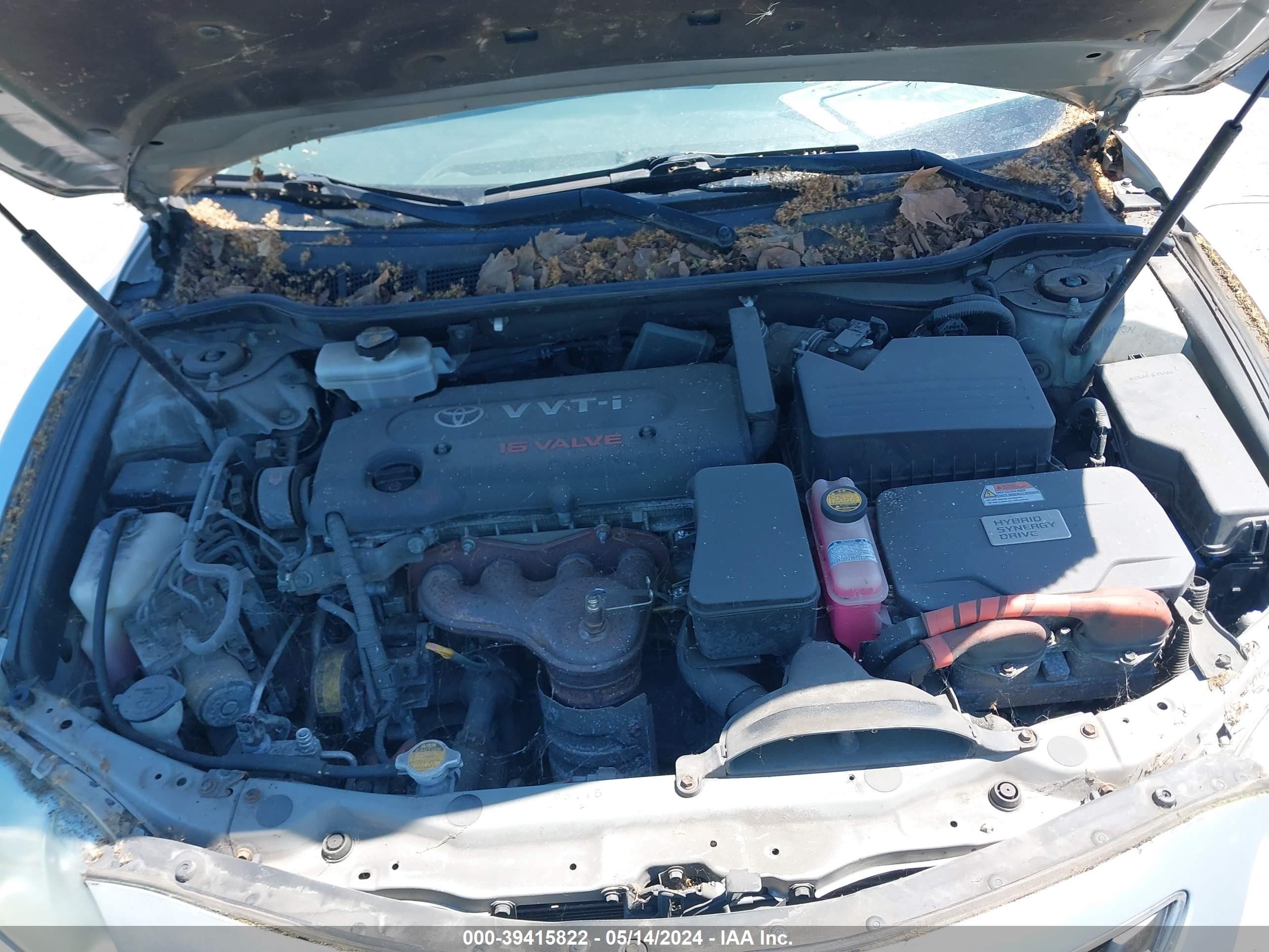 Photo 9 VIN: 4T1BB46K57U006796 - TOYOTA CAMRY 