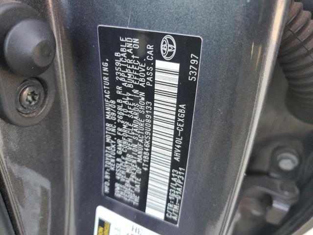 Photo 11 VIN: 4T1BB46K59U089133 - TOYOTA CAMRY HYBR 