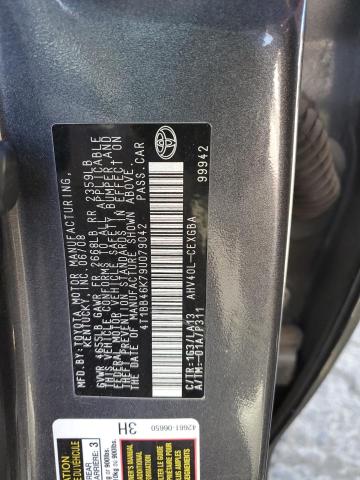 Photo 12 VIN: 4T1BB46K79U079042 - TOYOTA CAMRY 