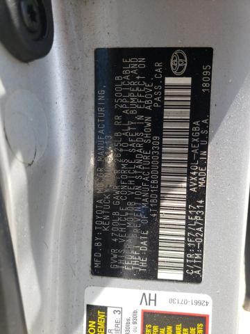 Photo 9 VIN: 4T1BD1EB0DU003309 - TOYOTA AVALON HYB 