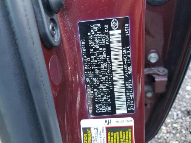 Photo 11 VIN: 4T1BD1EB0DU004671 - TOYOTA AVALON HYB 