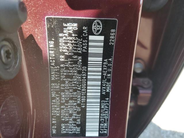 Photo 11 VIN: 4T1BD1EB0GU049730 - TOYOTA AVALON HYB 