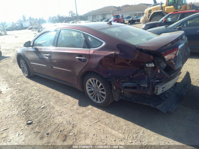 Photo 2 VIN: 4T1BD1EB0GU054393 - TOYOTA AVALON HYBRID 