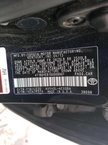 Photo 11 VIN: 4T1BD1EB1DU008907 - TOYOTA AVALON HYB 