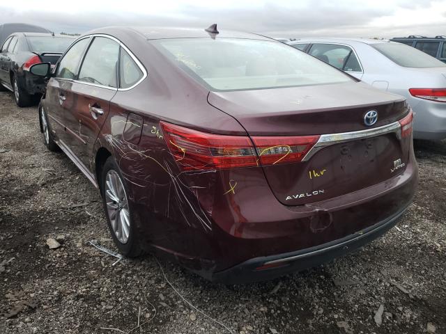 Photo 2 VIN: 4T1BD1EB1HU058146 - TOYOTA AVALON HYB 