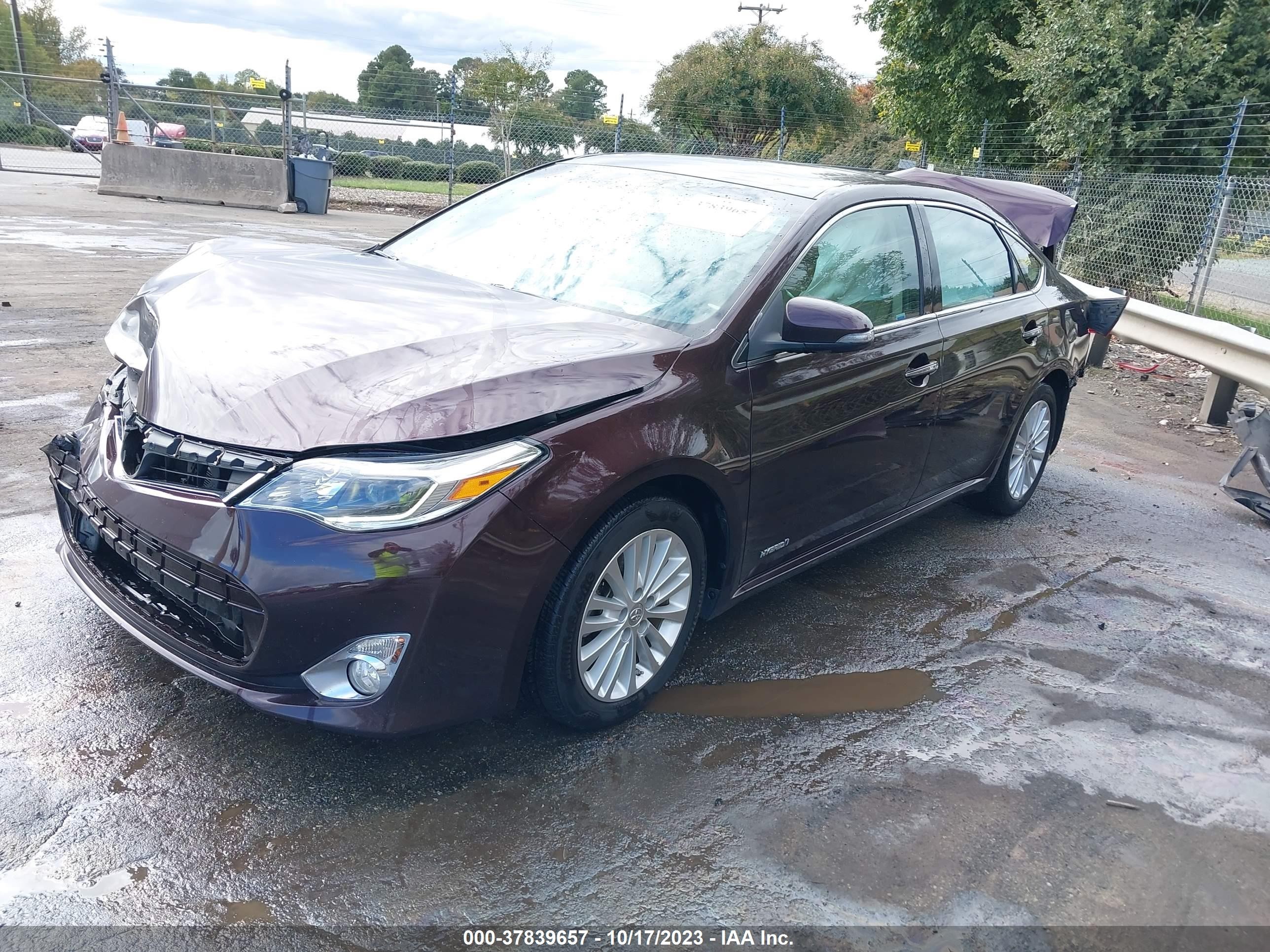 Photo 1 VIN: 4T1BD1EB2EU031386 - TOYOTA AVALON 