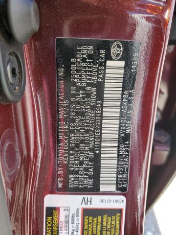 Photo 9 VIN: 4T1BD1EB2GU048949 - TOYOTA AVALON HYB 