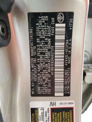 Photo 11 VIN: 4T1BD1EB2HU057376 - TOYOTA AVALON HYB 