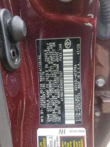 Photo 11 VIN: 4T1BD1EB2HU057507 - TOYOTA AVALON HYB 