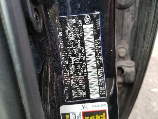 Photo 9 VIN: 4T1BD1EB3DU014904 - TOYOTA AVALON HYB 