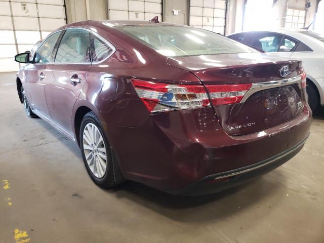 Photo 2 VIN: 4T1BD1EB3EU026570 - TOYOTA AVALON HYB 