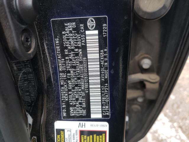 Photo 12 VIN: 4T1BD1EB3EU030229 - TOYOTA AVALON HYB 