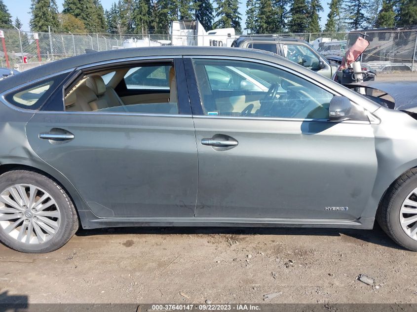 Photo 12 VIN: 4T1BD1EB4DU015995 - TOYOTA AVALON 