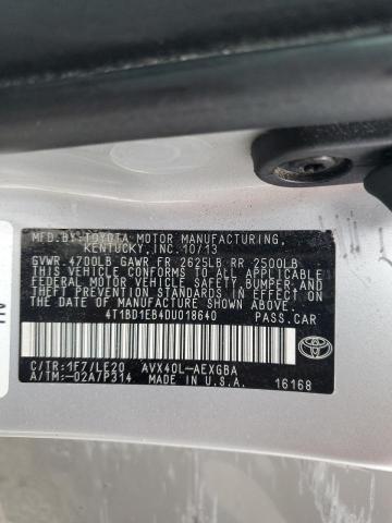 Photo 11 VIN: 4T1BD1EB4DU018640 - TOYOTA AVALON HYB 