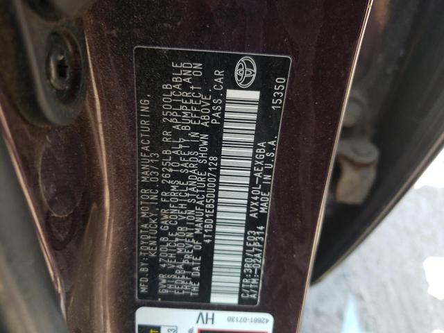 Photo 11 VIN: 4T1BD1EB5DU007128 - TOYOTA AVALON HYB 