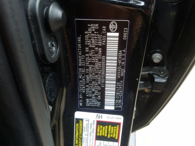 Photo 9 VIN: 4T1BD1EB6DU006599 - TOYOTA AVALON HYB 