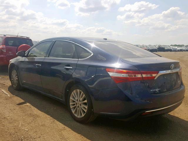 Photo 2 VIN: 4T1BD1EB6DU017439 - TOYOTA AVALON HYB 