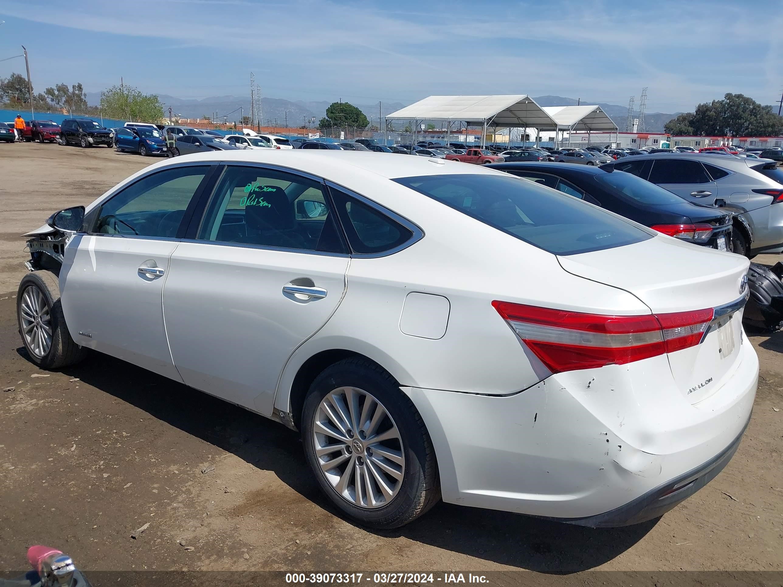 Photo 2 VIN: 4T1BD1EB6EU018818 - TOYOTA AVALON 