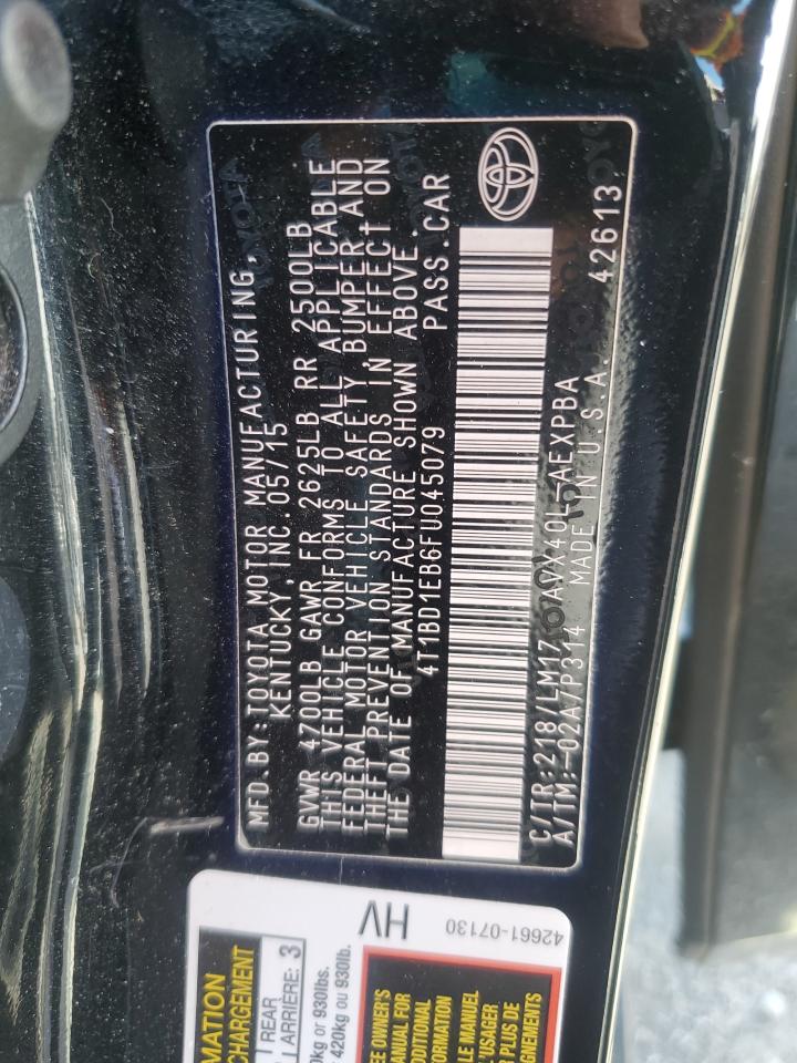 Photo 11 VIN: 4T1BD1EB6FU045079 - TOYOTA AVALON 