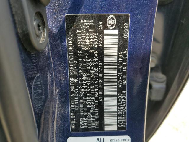 Photo 11 VIN: 4T1BD1EB8DU017491 - TOYOTA AVALON 