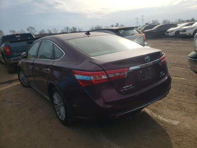 Photo 2 VIN: 4T1BD1EB8EU020781 - TOYOTA AVALON HYB 