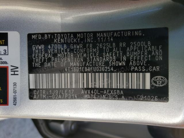 Photo 9 VIN: 4T1BD1EB8FU036254 - TOYOTA AVALON 