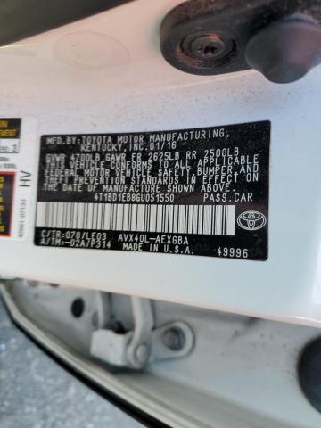 Photo 11 VIN: 4T1BD1EB8GU051550 - TOYOTA AVALON HYB 