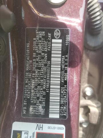 Photo 11 VIN: 4T1BD1EB8HU057706 - TOYOTA AVALON 