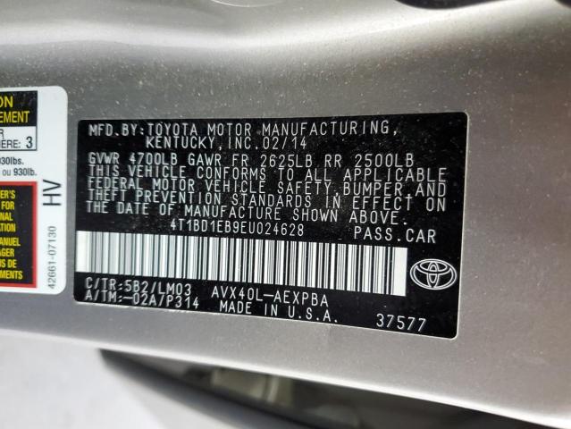 Photo 12 VIN: 4T1BD1EB9EU024628 - TOYOTA AVALON 