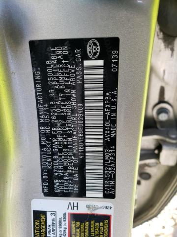 Photo 11 VIN: 4T1BD1EB9EU029408 - TOYOTA AVALON HYB 