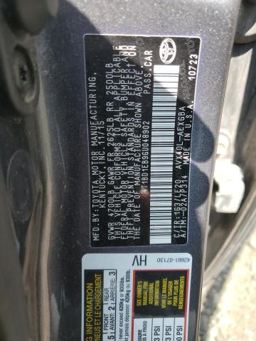 Photo 11 VIN: 4T1BD1EB9GU048902 - TOYOTA AVALON HYB 