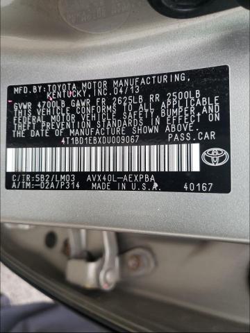 Photo 9 VIN: 4T1BD1EBXDU009067 - TOYOTA AVALON HYB 