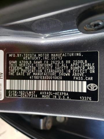 Photo 9 VIN: 4T1BD1EBXDU010820 - TOYOTA AVALON HYB 