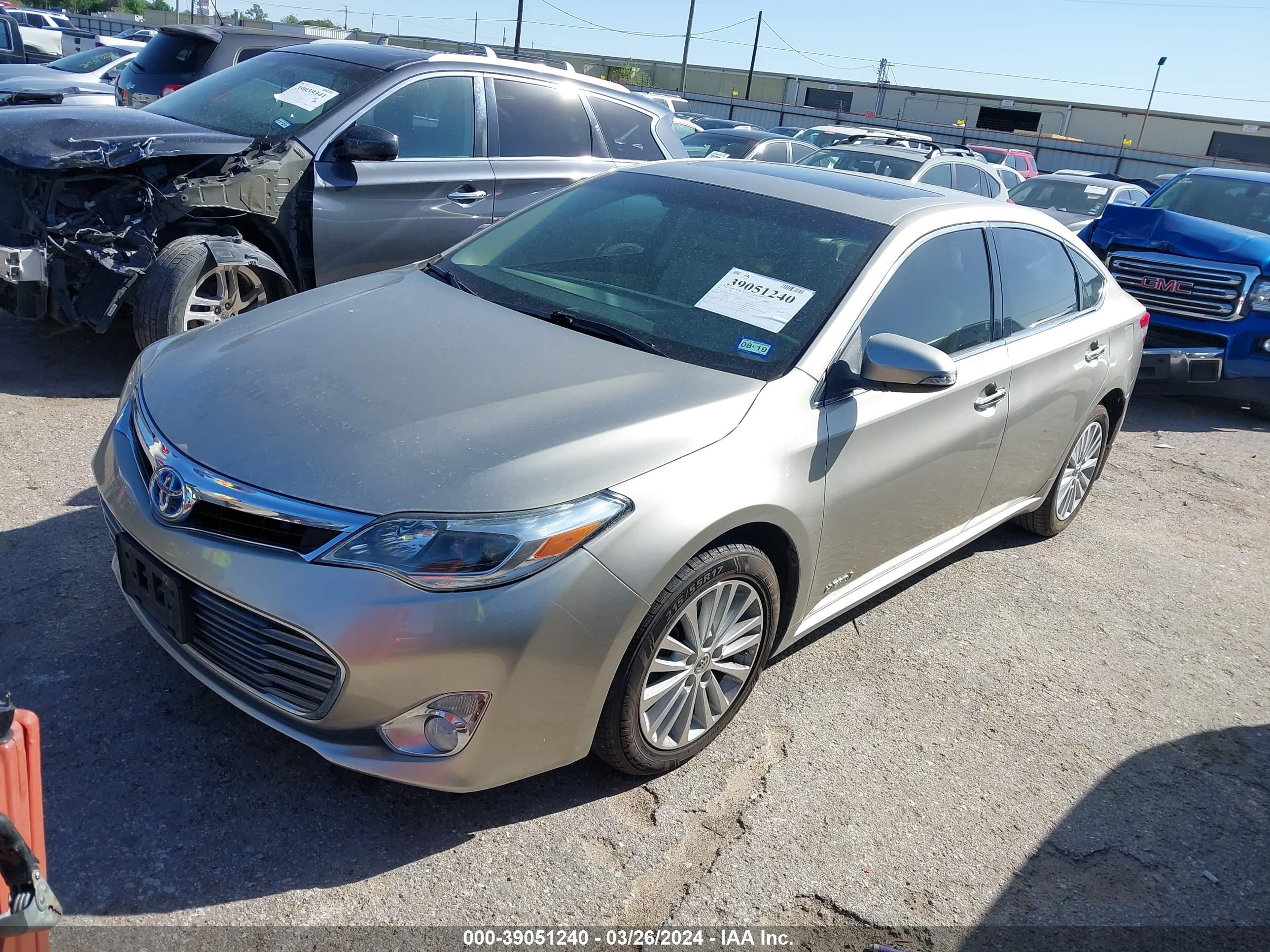 Photo 1 VIN: 4T1BD1EBXFU040015 - TOYOTA AVALON 