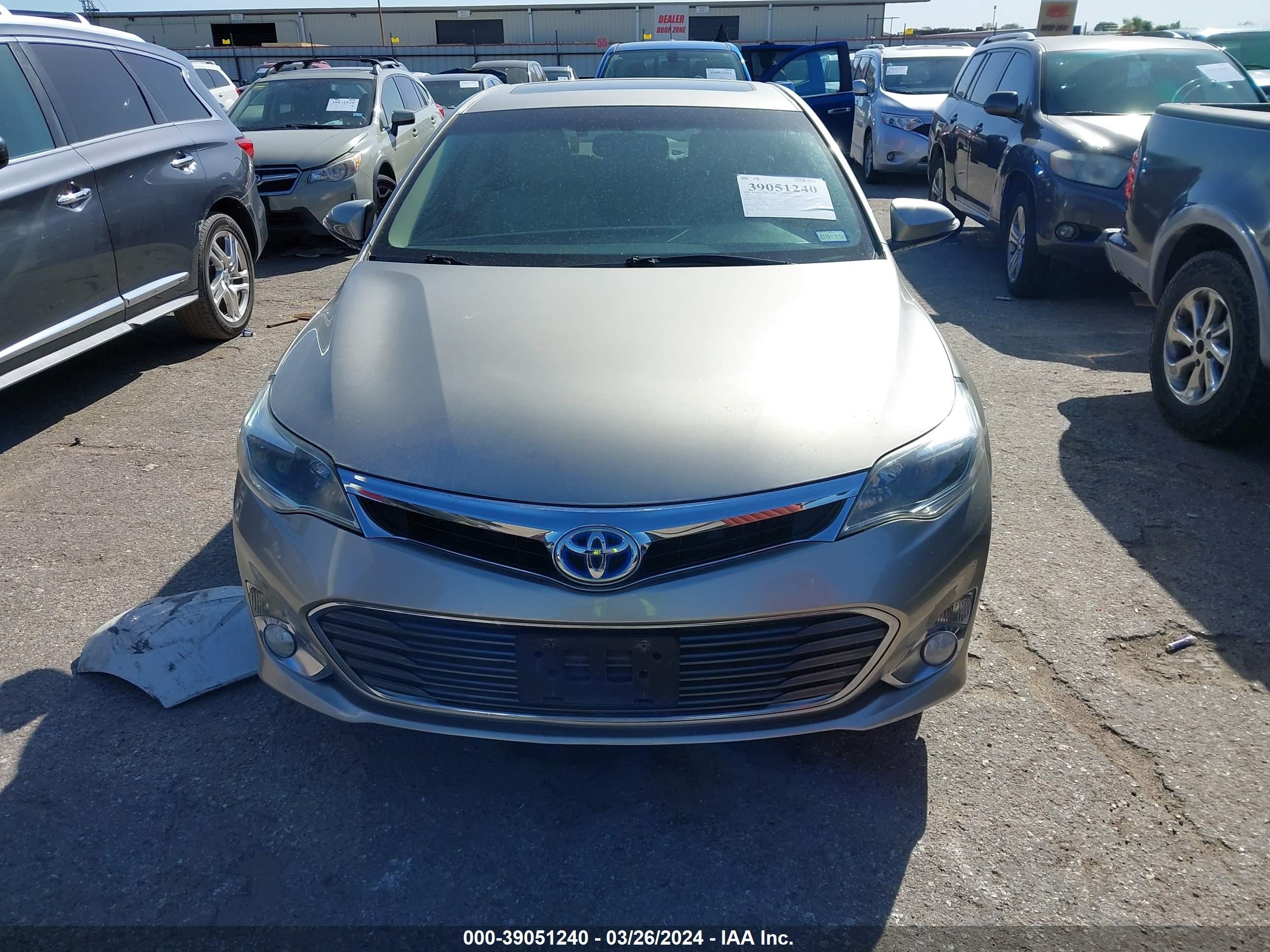 Photo 11 VIN: 4T1BD1EBXFU040015 - TOYOTA AVALON 